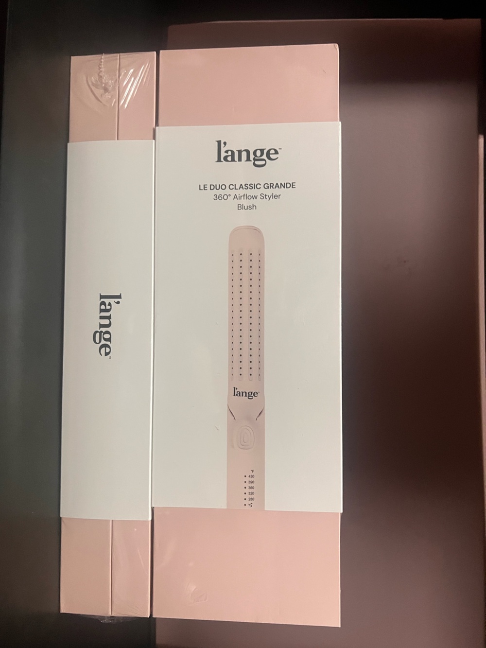 l’ange Le Duo Grande 360° Airflow Titanium Styler - Blush